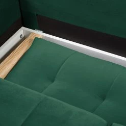 Fredriks Canapé convertible Upwell II - Microfibre - Vert foncé -loftscape Boutique 1000196302 200224 14483401182 DETAILS P000000001000196302