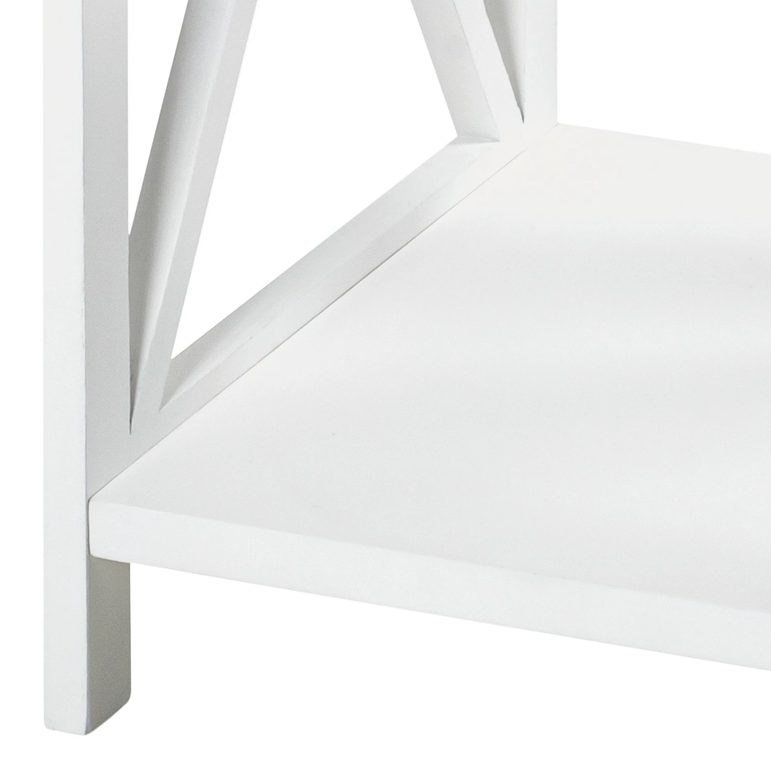 Ridgevalley Bout de canapé Lauker - Blanc 5 Ridgevalley Bout de canapé Lauker - Blanc – Image 3