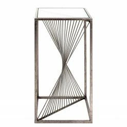 Red Living Bout de canapé Lixhult I - Verre / Acier - Argenté vieilli 9 Red Living Bout de canapé Lixhult I - Verre / Acier - Argenté vieilli -loftscape Boutique 1000196497 191211 14163400075 DETAILS P000000001000196497