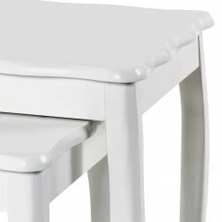 Ridgevalley Bouts de canapé Lysekil (lot de 2) - Partiellement en pin massif - Blanc -loftscape Boutique 1000196524 191211 14164100136 DETAILS P000000001000196524