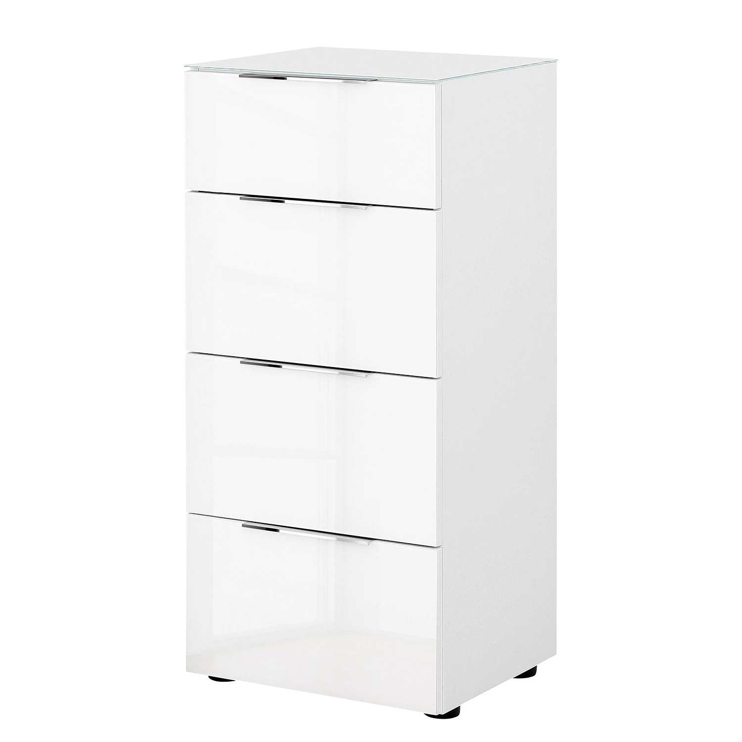 Maja Möbel Commode Trend I - Verre - Blanc 3 Maja Möbel Commode Trend I - Verre - Blanc