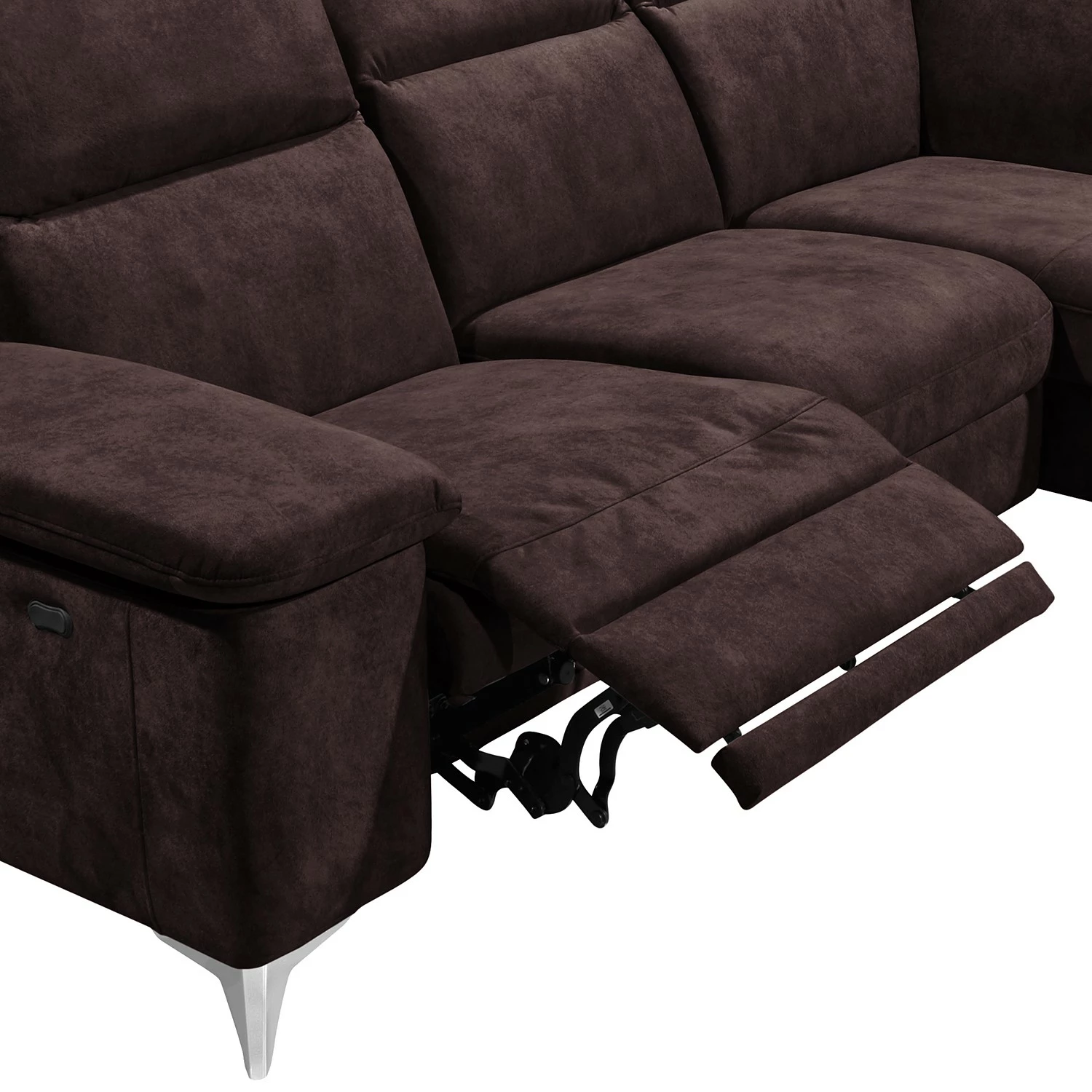 Fredriks Canapé d’angle Tolar - Microfibre Salvo: Aubergine - Méridienne longue à droite (vue de face) 13 Fredriks Canapé d’angle Tolar - Microfibre Salvo: Aubergine - Méridienne longue à droite (vue de face) – Image 11