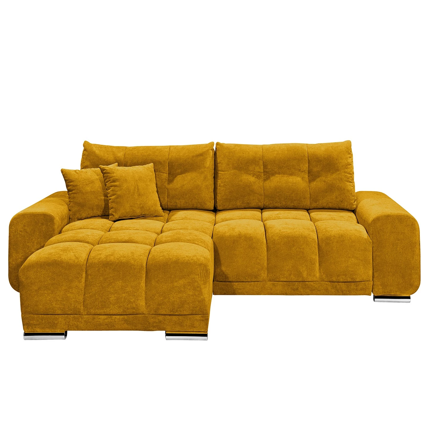 Fredriks Canapé d’angle Mimet - Microfibre Ranu: Jaune moutarde 8 Fredriks Canapé d’angle Mimet - Microfibre Ranu: Jaune moutarde – Image 6