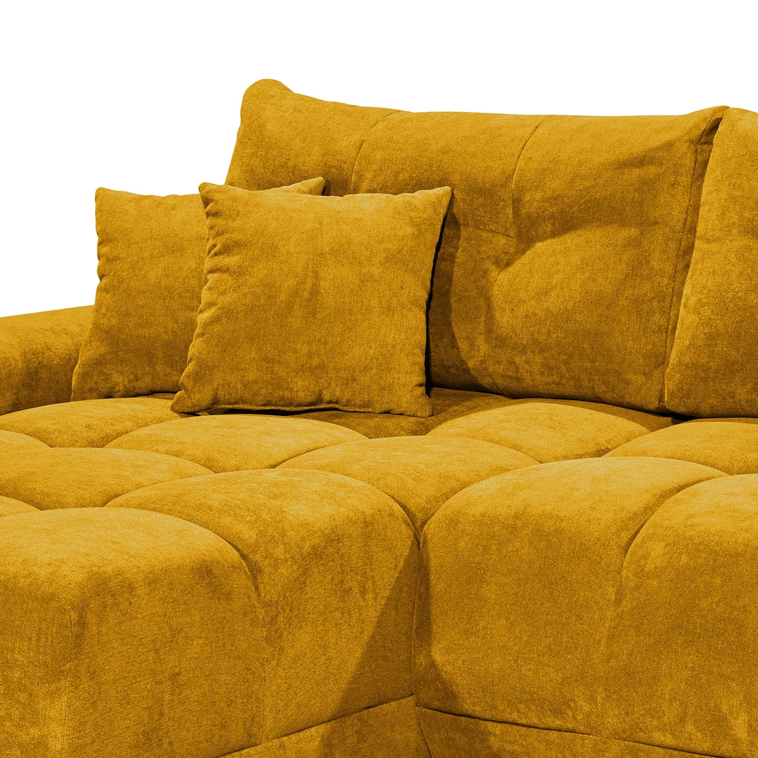 Fredriks Canapé d’angle Mimet - Microfibre Ranu: Jaune moutarde 10 Fredriks Canapé d’angle Mimet - Microfibre Ranu: Jaune moutarde – Image 8