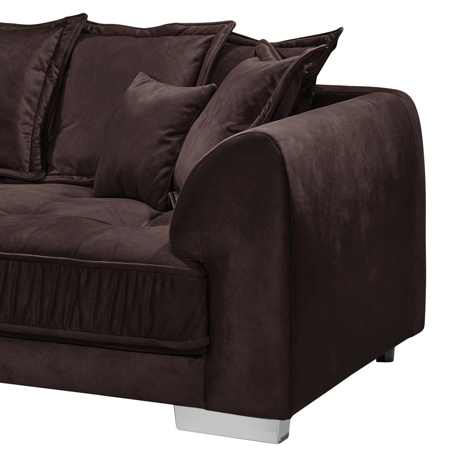 Fredriks Canapé d’angle Mazan - Microfibre Salvo: Aubergine 9 Fredriks Canapé d’angle Mazan - Microfibre Salvo: Aubergine – Image 7