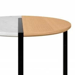 Temahome Table basse Sonata - Marbre / Acier - Chêne / Blanc -loftscape Boutique 1000198865 191209 09463000045 DETAILS P000000001000198865