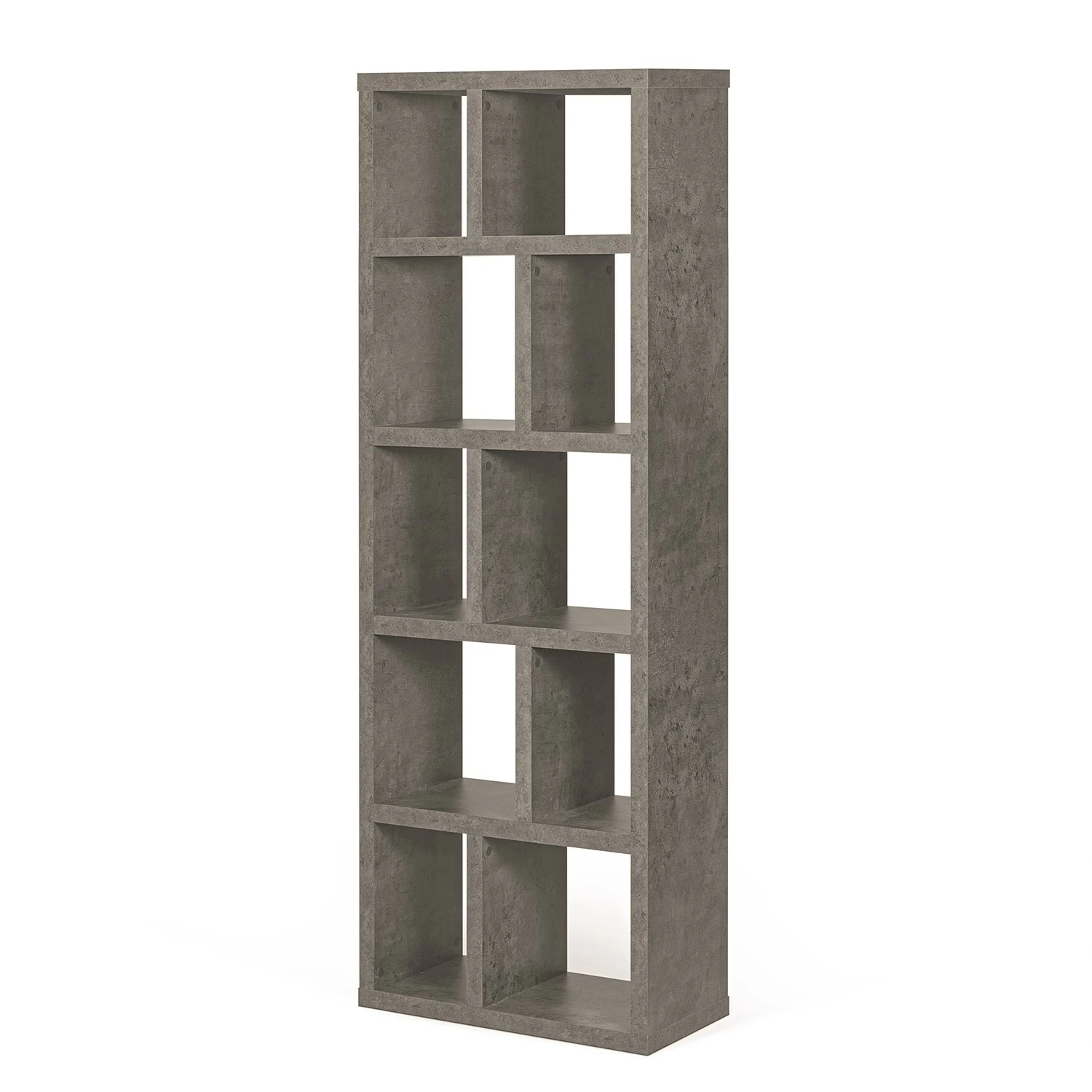 Temahome Étagère Berlin - Blanc mat - Imitation béton - 70 x 198 cm 6 Temahome Étagère Berlin - Blanc mat - Imitation béton - 70 x 198 cm – Image 4