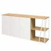 Temahome Buffet Albi - Placage en bois véritable - Chêne / Blanc 1 Temahome Buffet Albi - Placage en bois véritable - Chêne / Blanc -loftscape Boutique 1000198886 191209 09464800228 IMAGE P000000001000198886