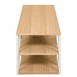 Temahome Meuble TV Albi - Placage en bois véritable - Chêne / Blanc -loftscape Boutique 1000198887 191209 09465000244 DETAILS P000000001000198887