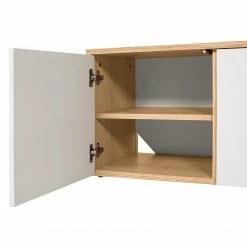 Temahome Meuble TV Albi - Placage en bois véritable - Chêne / Blanc -loftscape Boutique 1000198887 191209 09465100248 DETAILS P000000001000198887