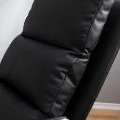 Fredriks Rocking chair Fox II - Imitation cuir - Noir -loftscape Boutique 1000199047 210430 12435300005 DETAILS P000000001000199047