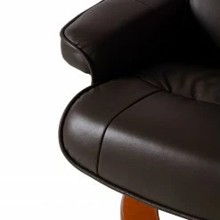 Modoform Fauteuil relax + repose-pieds Westerwald - Cuir véritable / Imitation cuir - Marron -loftscape Boutique 1000199059 200618 09565300027 DETAILS P000000001000199059