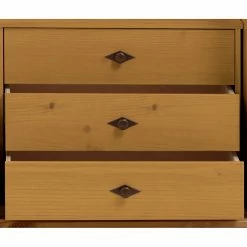 Maison Belfort Bloc tiroirs Bergen - Pin massif - Epicéa lessivé