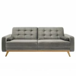 Mørteens Canapé convertible Oravi - Velours - Platine -loftscape Boutique 1000199750 200225 14060600026 DETAILS P000000001000199750