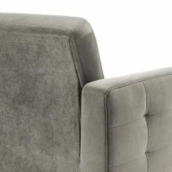 Mørteens Canapé convertible Oravi - Velours - Platine -loftscape Boutique 1000199750 200225 14060600030 DETAILS P000000001000199750