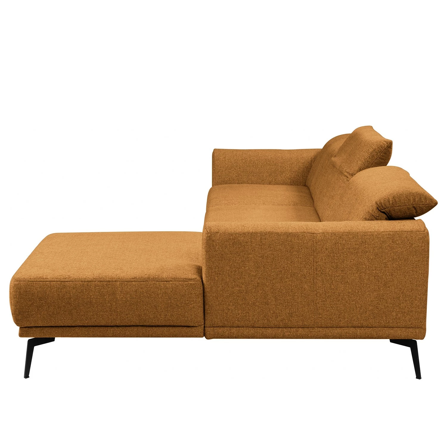 Fredriks Canapé d‘angle Basin I - Tissu - Jaune moutarde - Méridienne courte à droite (vue de face) 7 Fredriks Canapé d‘angle Basin I - Tissu - Jaune moutarde - Méridienne courte à droite (vue de face) – Image 5