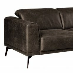 Fredriks Canapé d‘angle Basin II - Imitation cuir - Marron foncé - Méridienne courte à droite (vue de face) 16 Fredriks Canapé d‘angle Basin II - Imitation cuir - Marron foncé - Méridienne courte à droite (vue de face) -loftscape Boutique 1000199980 200409 12365400006 DETAILS P000000001000199980