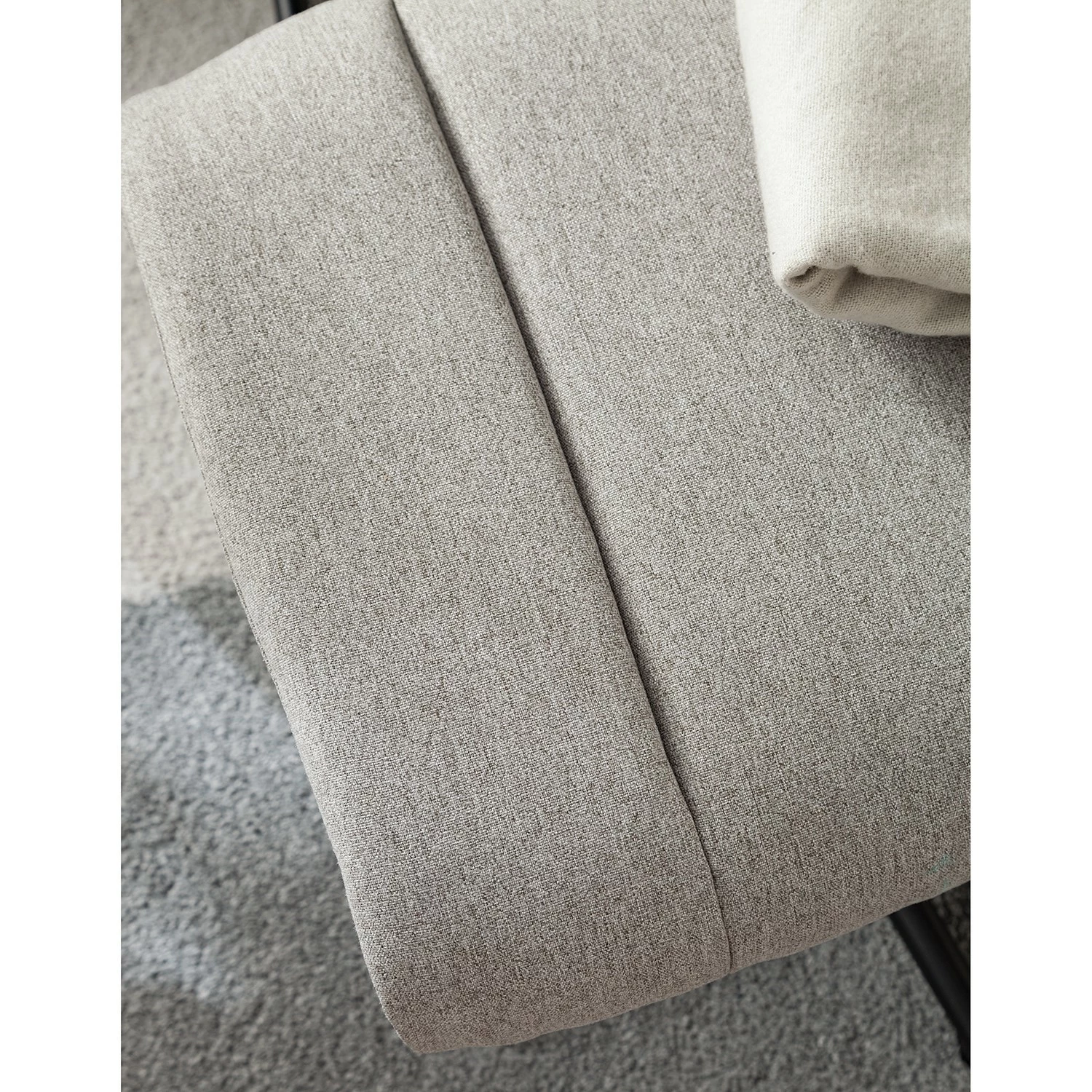 Modoform Fauteuil relax Barking - Tissé à plat / Platine 14 Modoform Fauteuil relax Barking - Tissé à plat / Platine – Image 12