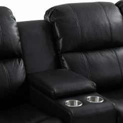 Modoform Canapé d’angle Mendis - Imitation cuir - Noir - Méridienne longue à droite (vue de face) 25 Modoform Canapé d’angle Mendis - Imitation cuir - Noir - Méridienne longue à droite (vue de face) -loftscape Boutique 1000200110 200730 06131700023 DETAILS P000000001000200110