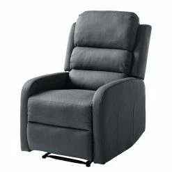 Modoform Fauteuil relax Bartlett - Microfibre - Gris