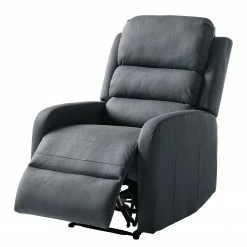Modoform Fauteuil relax Bartlett - Microfibre - Gris -loftscape Boutique 1000200112 200708 06113100026 DETAILS P000000001000200112