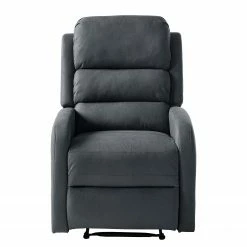 Modoform Fauteuil relax Bartlett - Microfibre - Gris -loftscape Boutique 1000200112 200708 06113200028 DETAILS P000000001000200112
