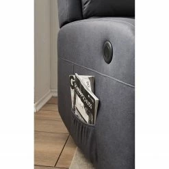 Modoform Fauteuil relax Bartlett - Microfibre - Gris -loftscape Boutique 1000200112 200731 14210800012 DETAILS P000000001000200112