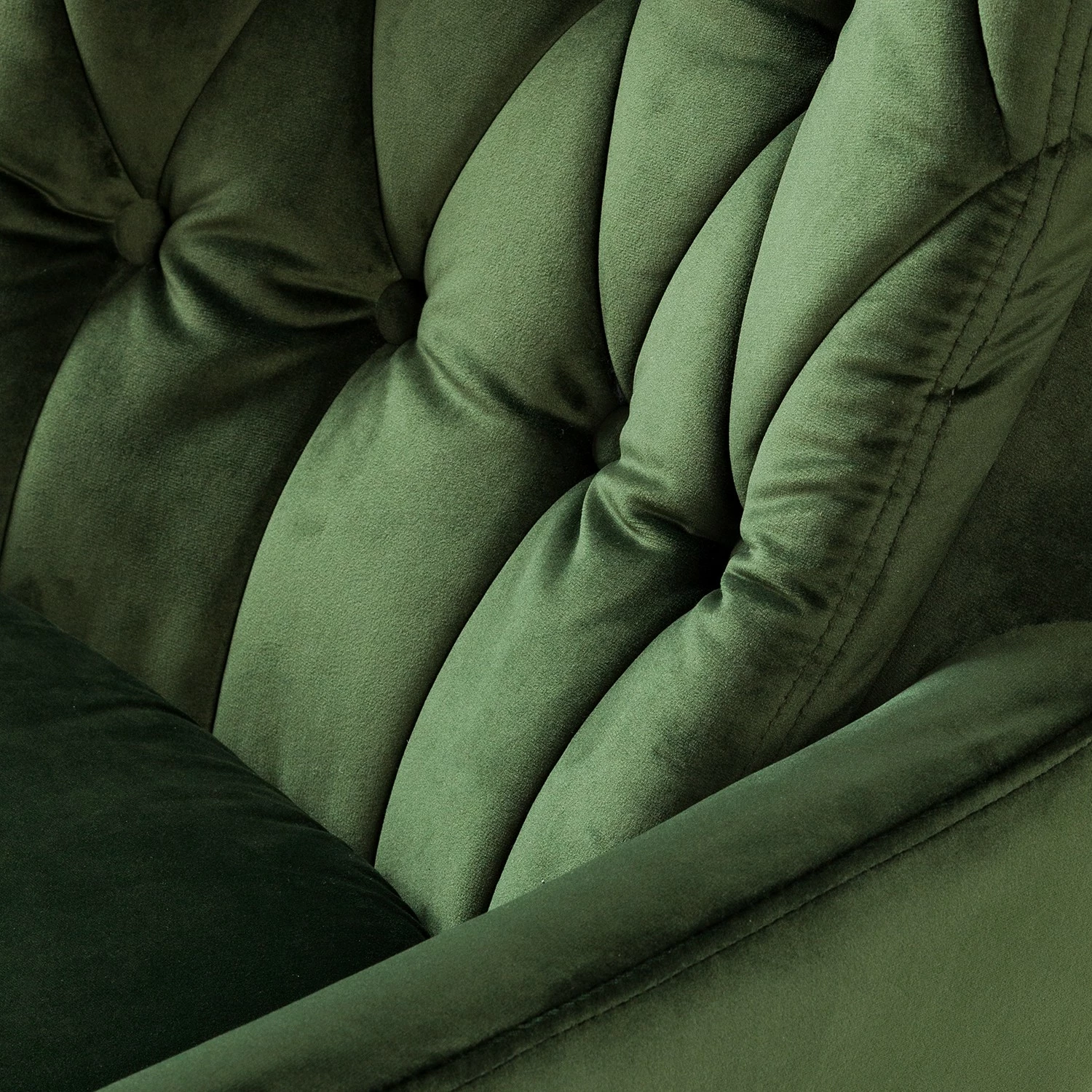 Jack & Alice Fauteuil Bracon - Velours - Vert foncé 12 Jack & Alice Fauteuil Bracon - Velours - Vert foncé – Image 10