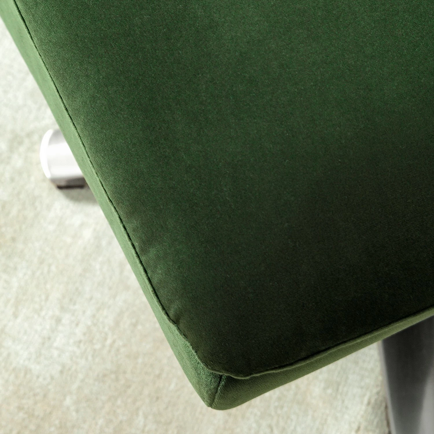 Jack & Alice Fauteuil Bracon - Velours - Vert foncé 20 Jack & Alice Fauteuil Bracon - Velours - Vert foncé – Image 18