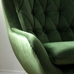 Jack & Alice Fauteuil Bracon - Velours - Vert foncé 41 Jack & Alice Fauteuil Bracon - Velours - Vert foncé -loftscape Boutique 1000200113 200903 09542000006 DETAILS P000000001000200113