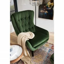 Jack & Alice Fauteuil Bracon - Velours - Vert foncé 26 Jack & Alice Fauteuil Bracon - Velours - Vert foncé -loftscape Boutique 1000200113 201013 16062600009 MOOD DETAILS P000000001000200113 mood