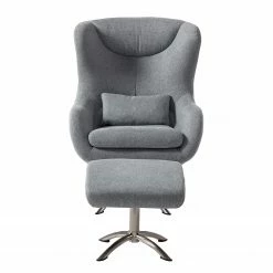 Fredriks Fauteuil Barnard - Tissé à plat - Gris -loftscape Boutique 1000200114 200724 14033400024 DETAILS P000000001000200114