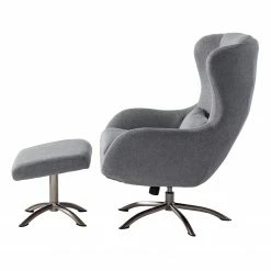 Fredriks Fauteuil Barnard - Tissé à plat - Gris -loftscape Boutique 1000200114 200724 14033500026 DETAILS P000000001000200114