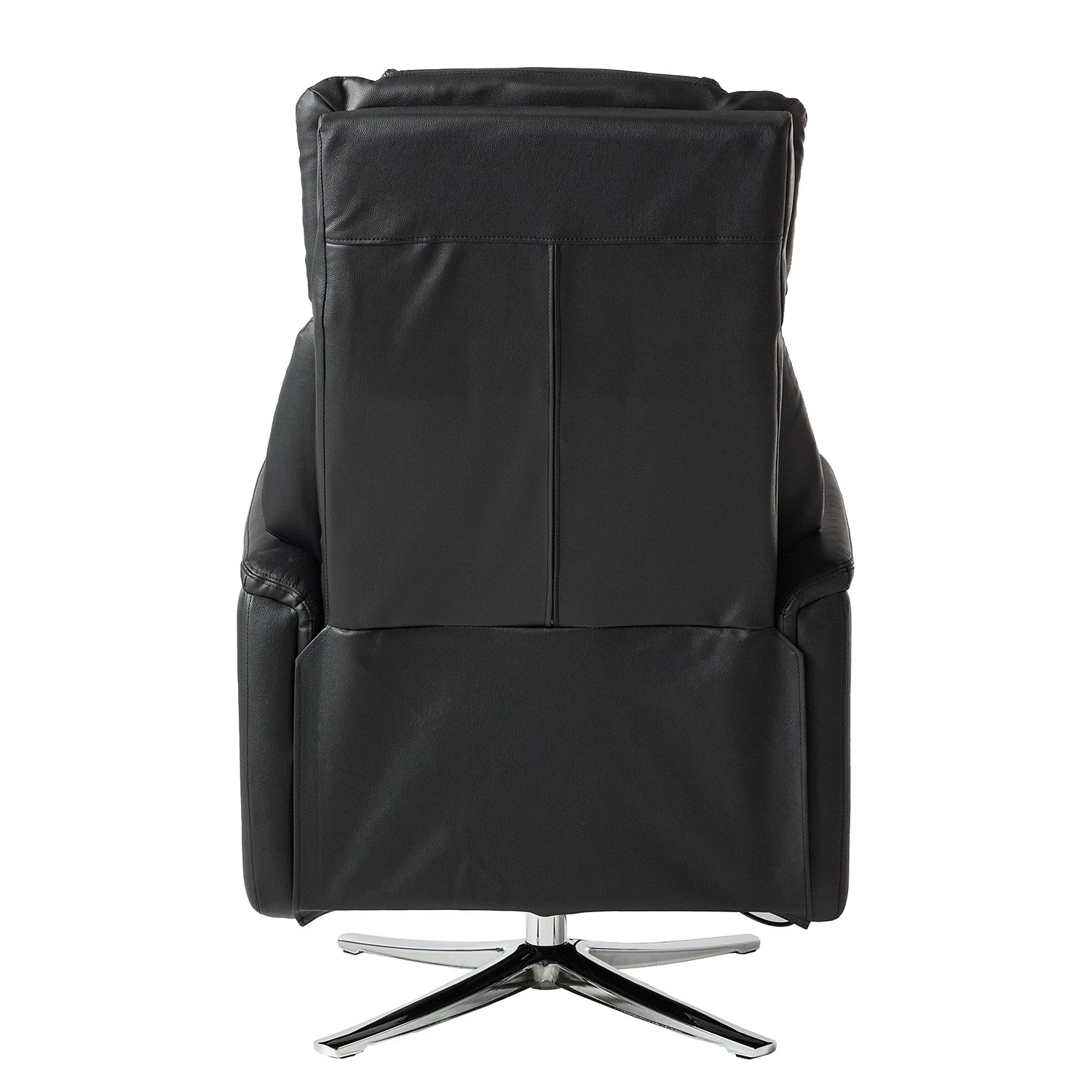 Modoform Fauteuil relax Baroda - Cuir véritable / Imitation cuir - Noir 11 Modoform Fauteuil relax Baroda - Cuir véritable / Imitation cuir - Noir – Image 9