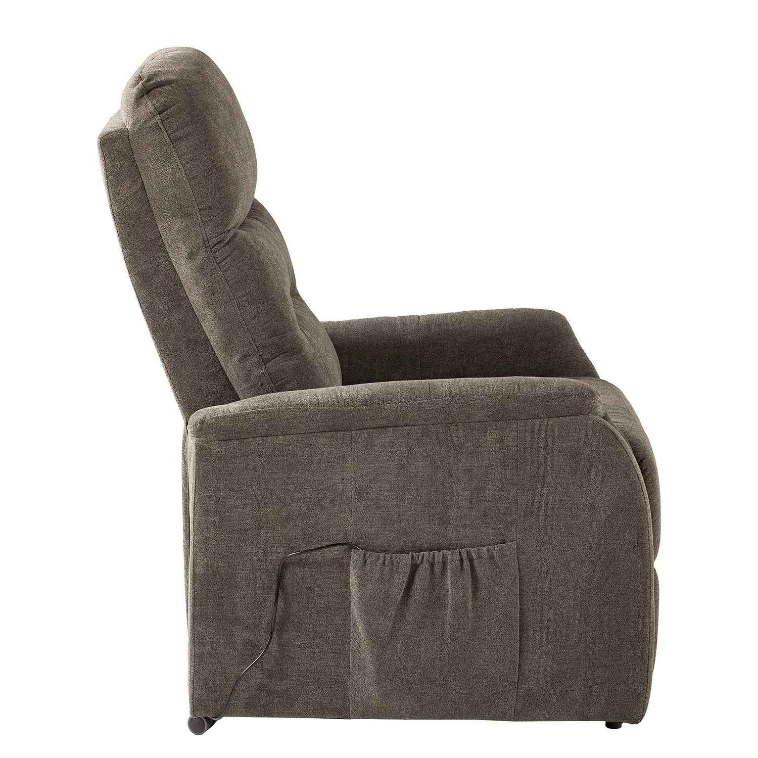 Modoform Fauteuil TV Coroma - Microfibre - Gris foncé 12 Modoform Fauteuil TV Coroma - Microfibre - Gris foncé – Image 10