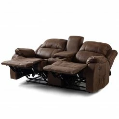 Modoform Canapé relax Mendis II - Microfibre - Nougat -loftscape Boutique 1000200117 210219 06041800006 DETAILS P000000001000200117