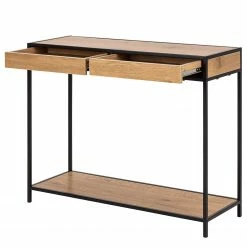 Red Living Console Coogee - Imitation chêne sauvage / Noir -loftscape Boutique 1000200156 200205 06092400084 DETAILS P000000001000200156