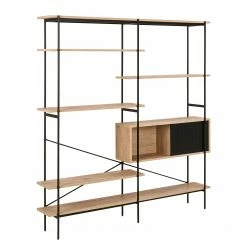 Norrwood Étagère Alsace - Imitation chêne sauvage / Noir 13 Norrwood Étagère Alsace - Imitation chêne sauvage / Noir -loftscape Boutique 1000200167 200205 06092500139 DETAILS P000000001000200167