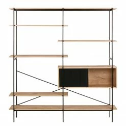 Norrwood Étagère Alsace - Imitation chêne sauvage / Noir 14 Norrwood Étagère Alsace - Imitation chêne sauvage / Noir -loftscape Boutique 1000200167 200205 06092500140 DETAILS P000000001000200167