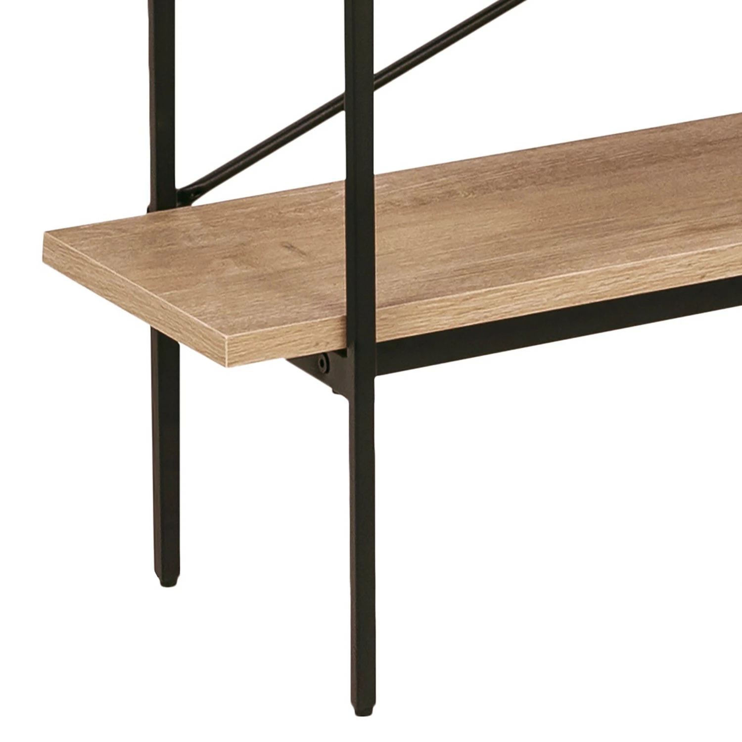 Norrwood Étagère Alsace - Imitation chêne sauvage / Noir 8 Norrwood Étagère Alsace - Imitation chêne sauvage / Noir – Image 6