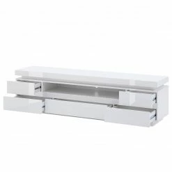 Fredriks Meuble TV Emblaze III - Avec éclairage - Blanc brillant -loftscape Boutique 1000200901 200114 06162500008 DETAILS P000000001000200901