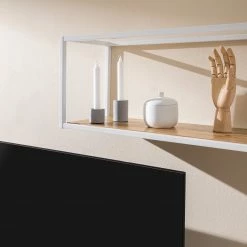 Fredriks Étagère murale Meon - Imitation chêne -loftscape Boutique 1000201076 201030 11202300006 DETAILS P000000001000201076