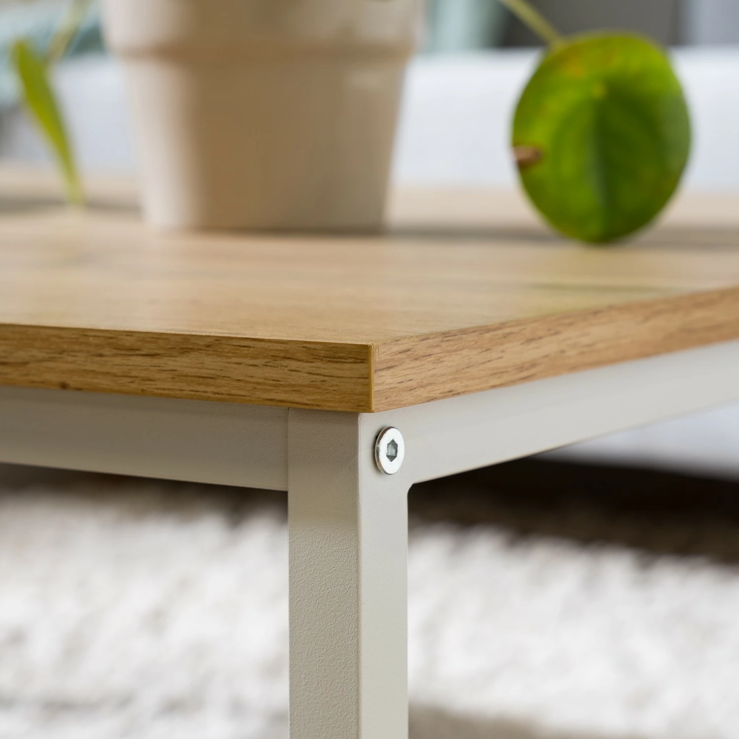 Fredriks Table basse Meon - Imitation chêne 8 Fredriks Table basse Meon - Imitation chêne – Image 6