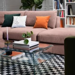 Fredriks Repose-pieds Dixwell I - Tissage à plat - Rose clair -loftscape Boutique 1000202117 220114 06540800130 DETAILS P000000001000202117