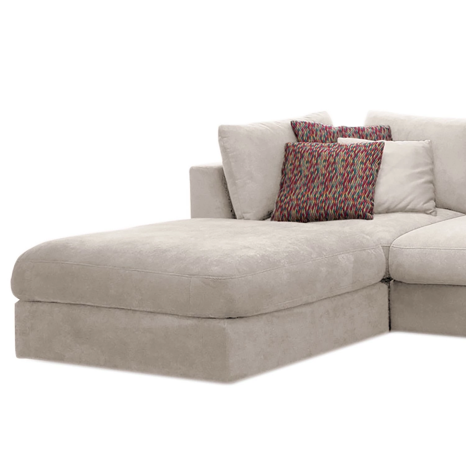 Fredriks Canapé panoramique Dixwell II - Tissage à plat - Cachemire - Méridienne longue à droite (vue de face) 10 Fredriks Canapé panoramique Dixwell II - Tissage à plat - Cachemire - Méridienne longue à droite (vue de face) – Image 8