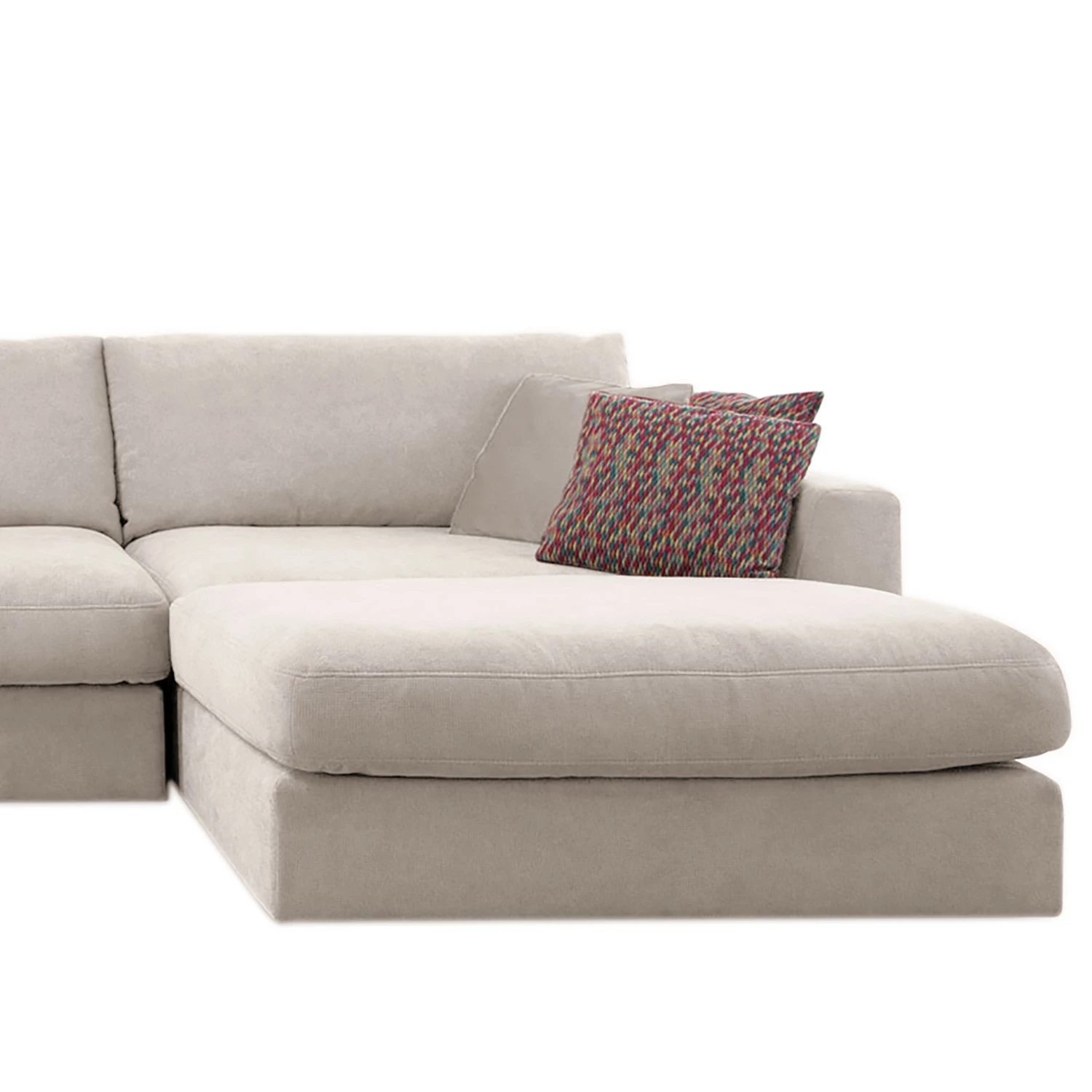 Fredriks Canapé panoramique Dixwell II - Tissage à plat - Cachemire - Méridienne longue à droite (vue de face) 11 Fredriks Canapé panoramique Dixwell II - Tissage à plat - Cachemire - Méridienne longue à droite (vue de face) – Image 9