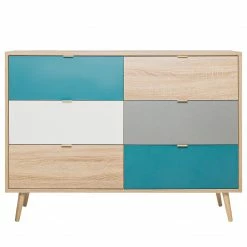 Norrwood Commode Bibury I - Multicolore / Imitation chêne Sonoma 15 Norrwood Commode Bibury I - Multicolore / Imitation chêne Sonoma -loftscape Boutique 1000202438 200124 09541400072 DETAILS P000000001000202438