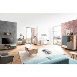 Norrwood Commode Bibury II - Multicolore / Imitation chêne Sonoma -loftscape Boutique 1000202458 200124 09542300128 MOOD DETAILS P000000001000202458 mood