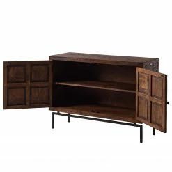 Wolf-Möbel Buffet Carving - Acacia massif / Métal - Acacia / Noir 27 Wolf-Möbel Buffet Carving - Acacia massif / Métal - Acacia / Noir -loftscape Boutique 1000202474 201008 14583000002 DETAILS P000000001000202474