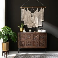 Wolf-Möbel Buffet Carving - Acacia massif / Métal - Acacia / Noir 25 Wolf-Möbel Buffet Carving - Acacia massif / Métal - Acacia / Noir -loftscape Boutique 1000202474 210127 06215300025 MOOD DETAILS P000000001000202474 mood